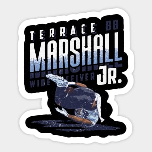 Terrace Marshall Jr. Carolina Player Name Sticker